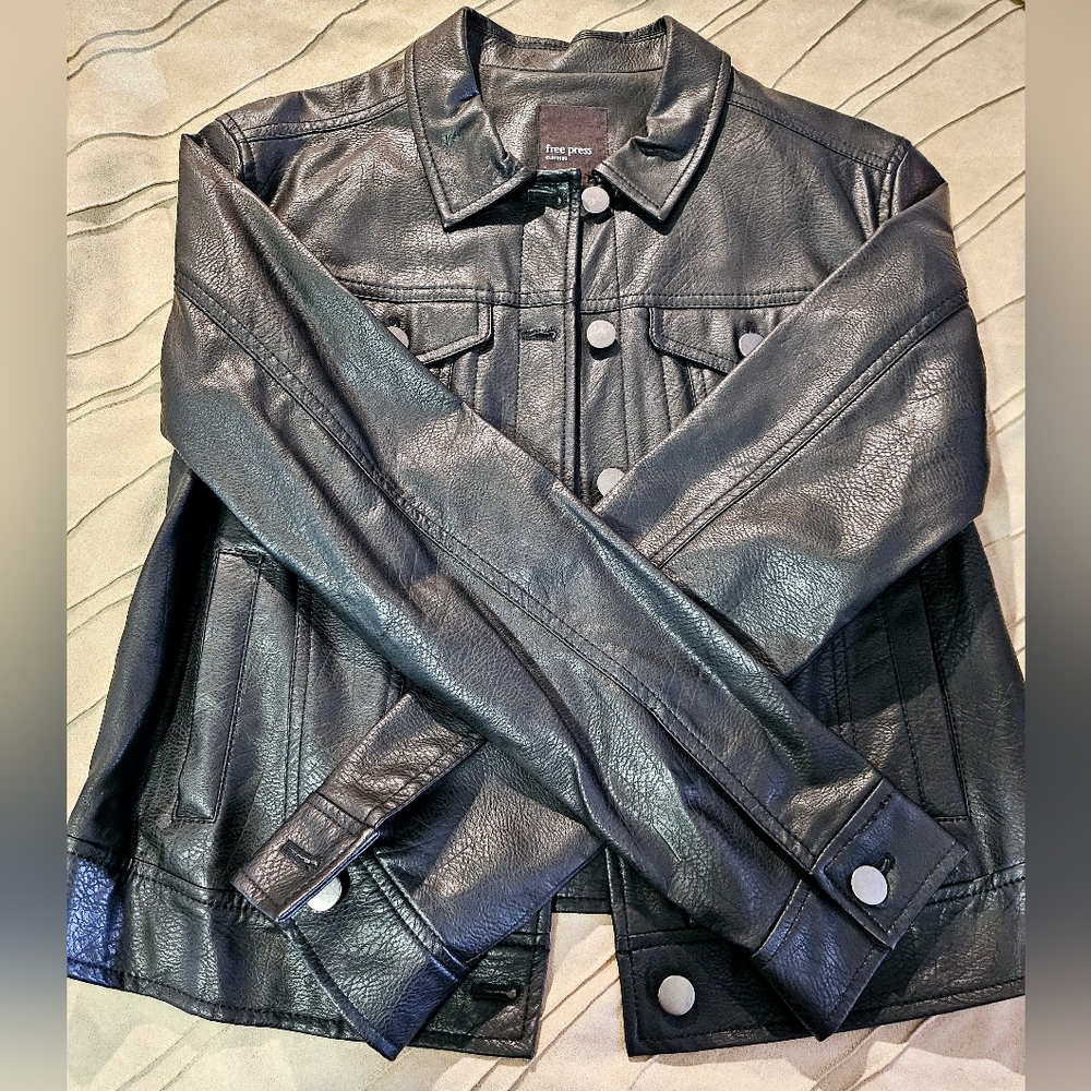 FREE PRESS Leather Jacket